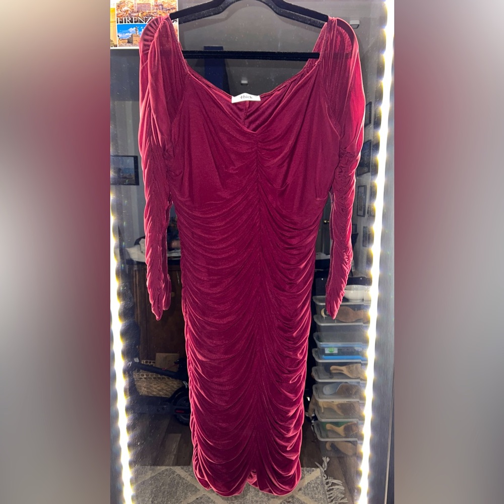 Mesh bodycon dress